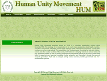 Tablet Screenshot of hum-lucknow.org